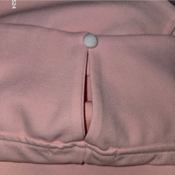 Elegant Pink Spaghetti Strap Dress Large - Picture 6 of 13